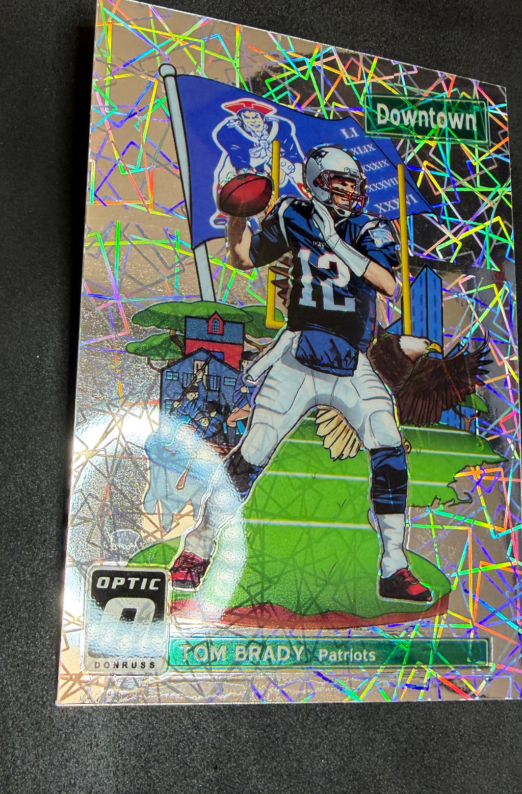TOM BRADY 2018 Panini Donruss Optic Downtown Case Hit SSP #DT-1 Patriots