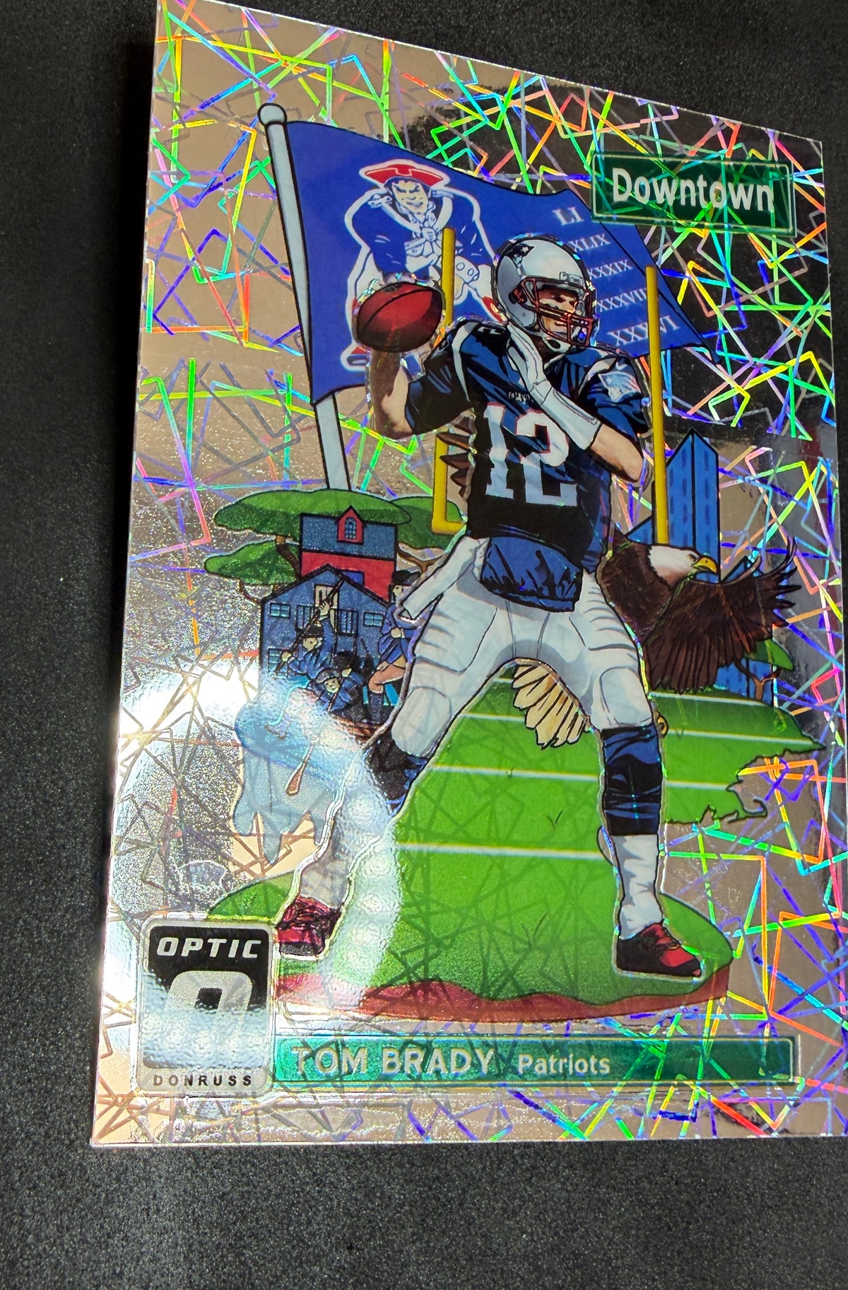 TOM BRADY 2018 Panini Donruss Optic Downtown Case Hit SSP #DT-1 Patriots