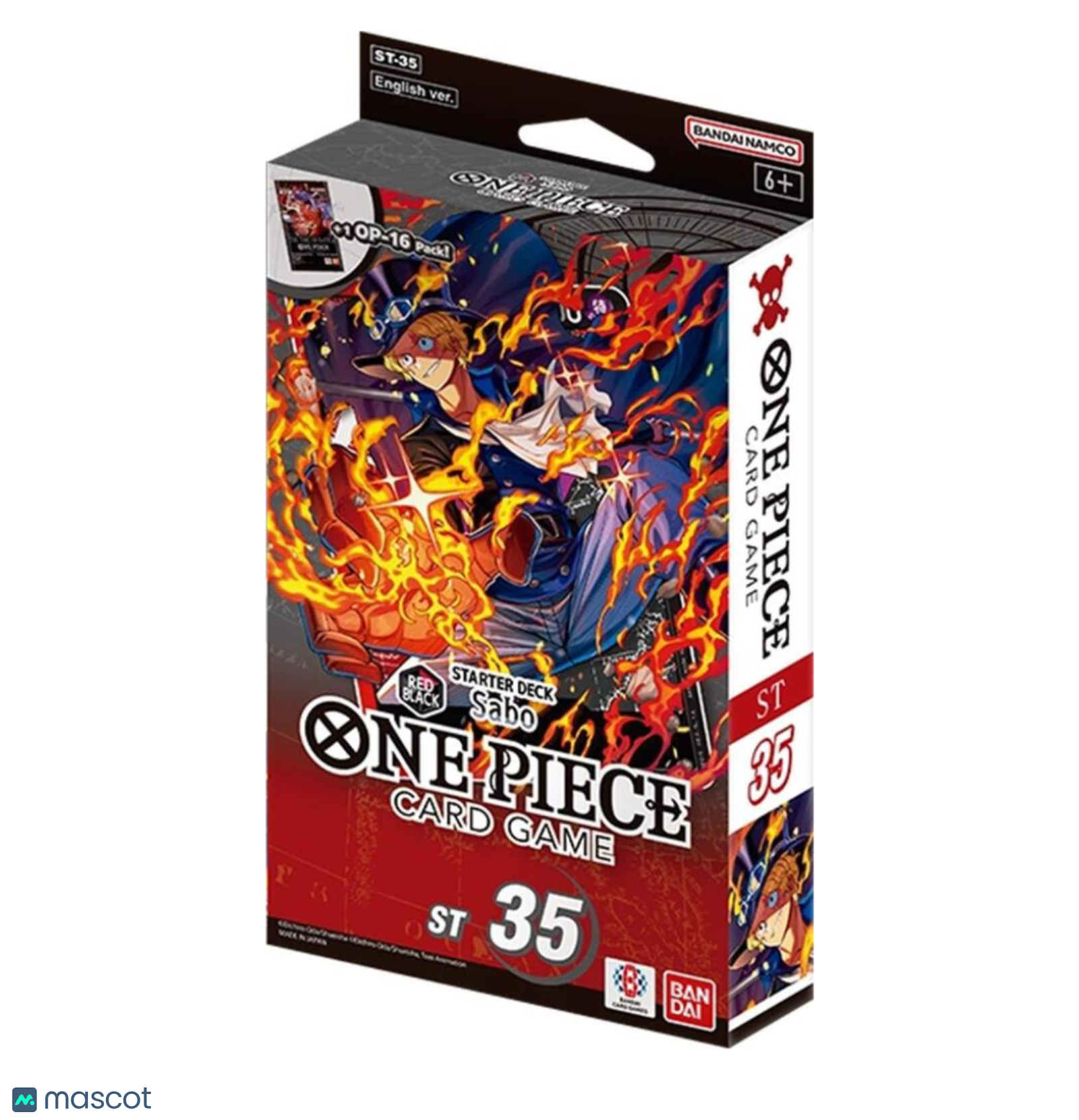One Piece Card Game Starter Deck Sabo ST-35 RED BLACK