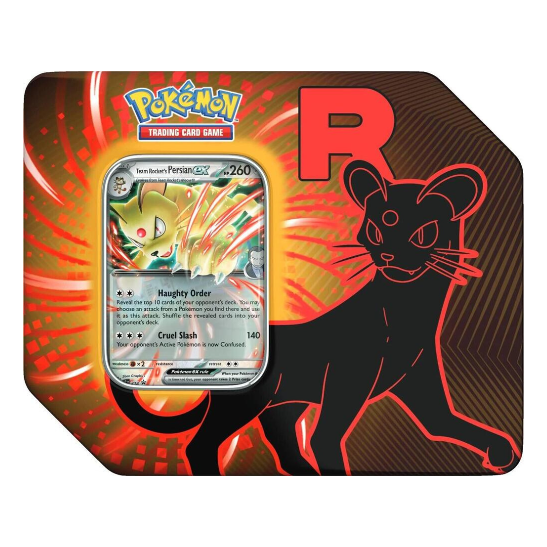 Pokemon Destined Rivals Team Rocket Tin