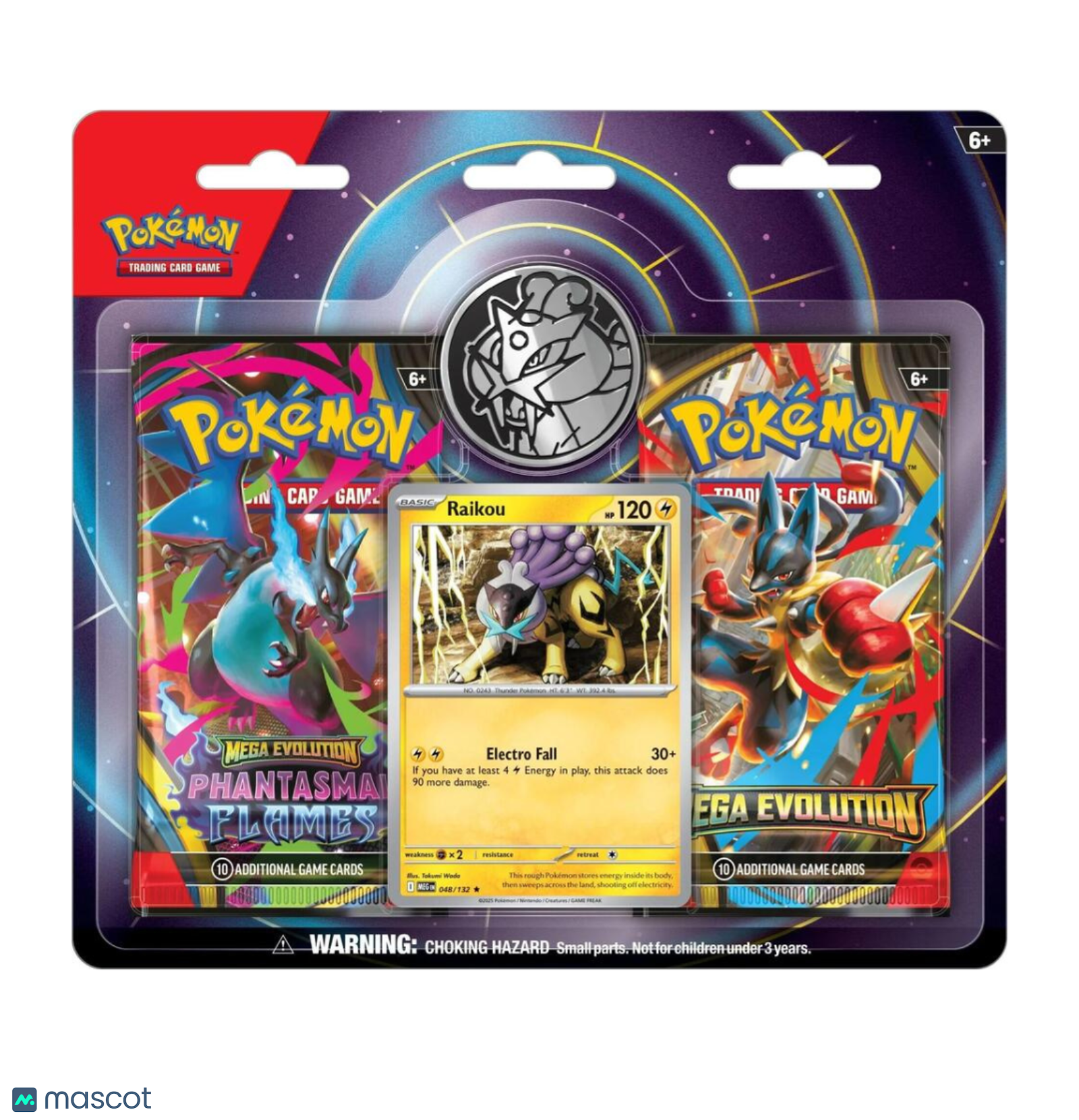 Pokemon Mega Evolution 2-Pack Blister: Raikou