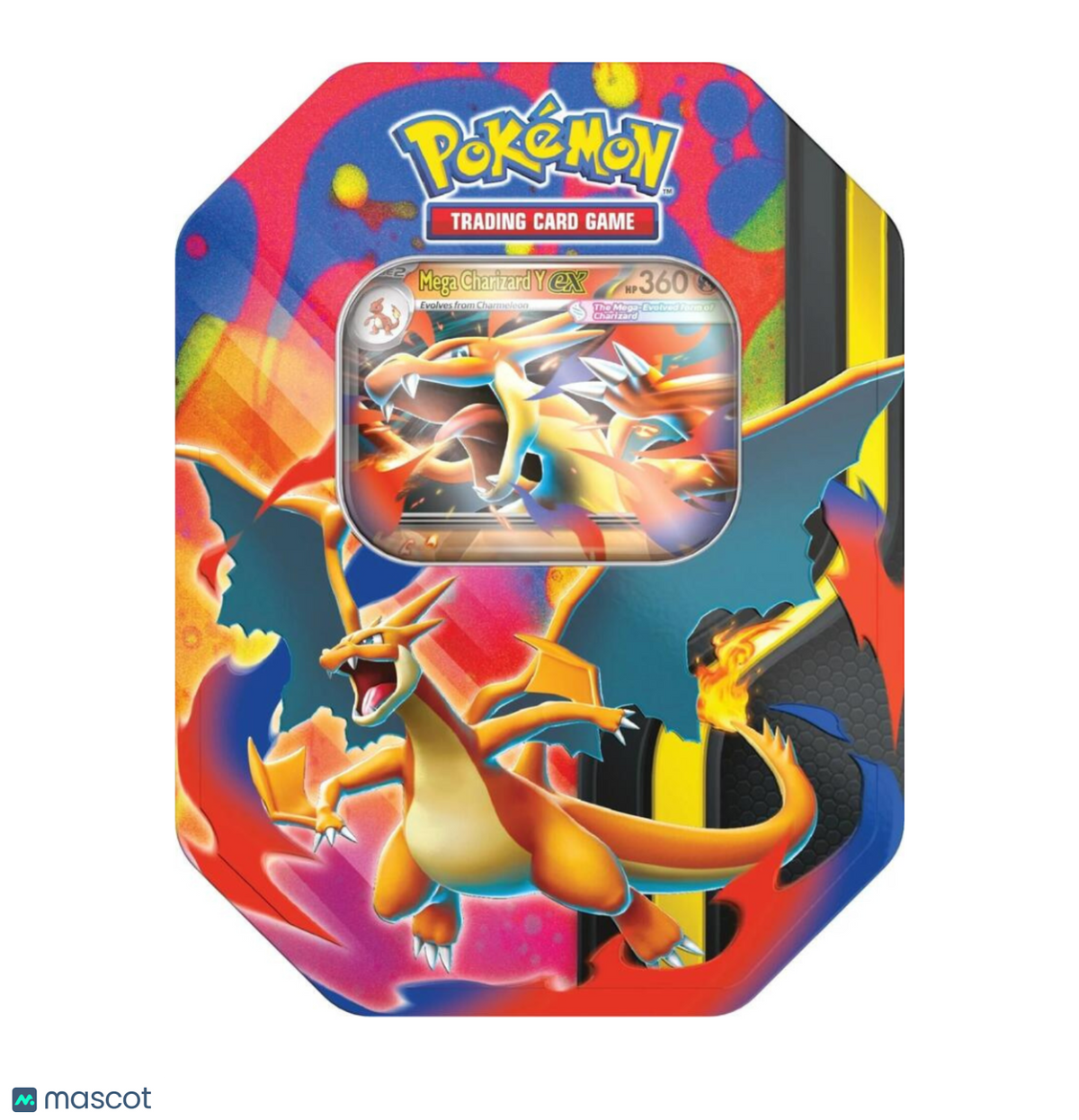 Pokemon Mega Charizard Tin - Mega Charizard Y ex