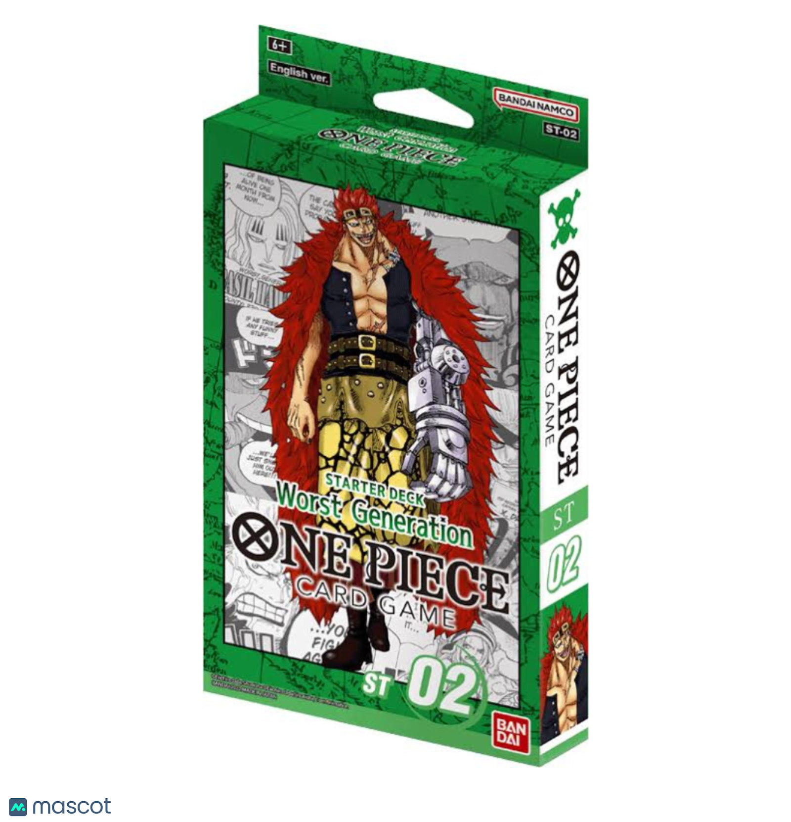 One Piece Card Game Starter Deck 2: Worst Generation (ST-02)
