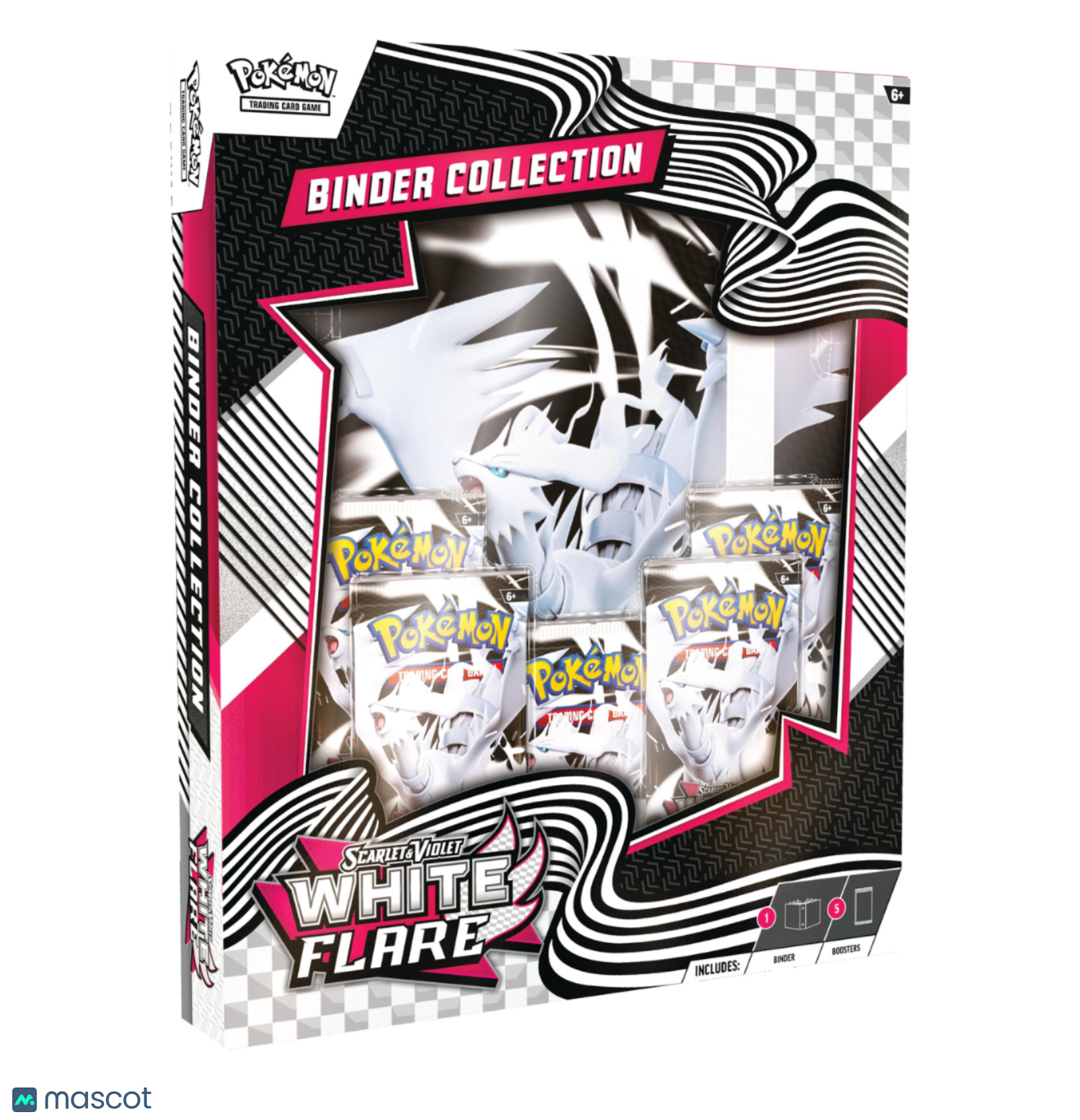 Pokemon Scarlet & Violet White Flare Binder Collection