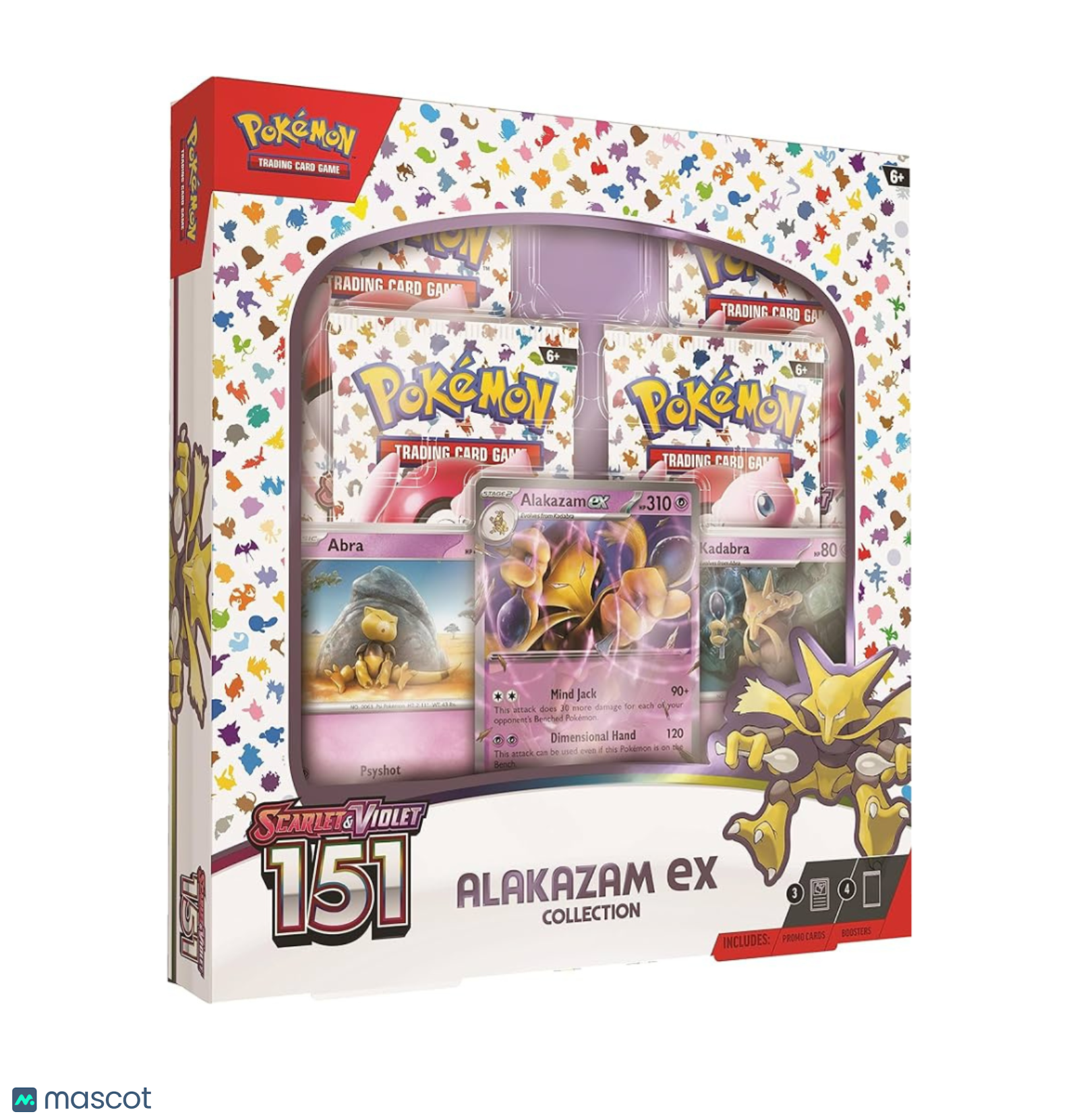 Pokemon Scarlet & Violet 151 Alakazam EX Collection