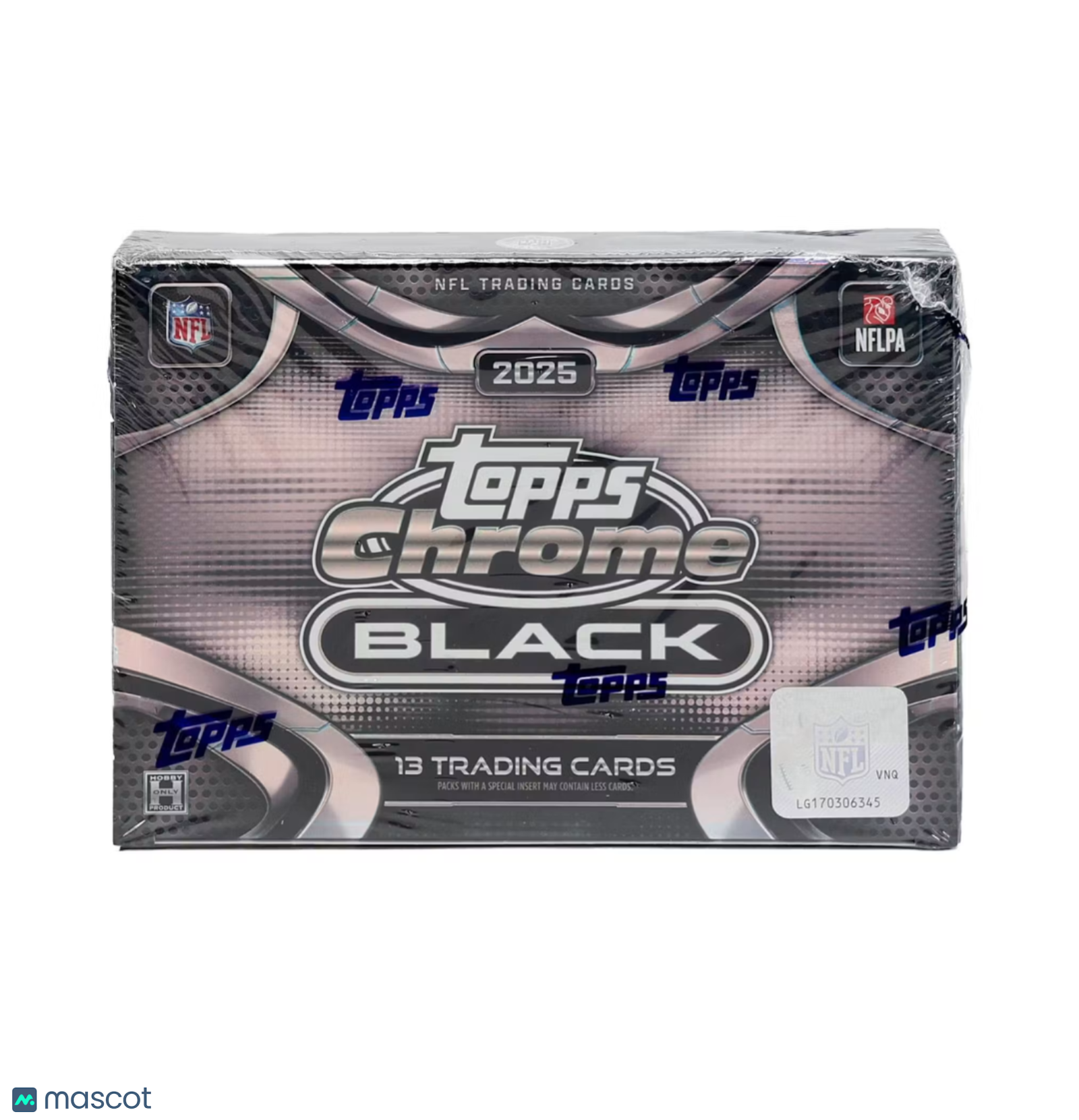 2025 Topps Chrome Black Football Hobby Box