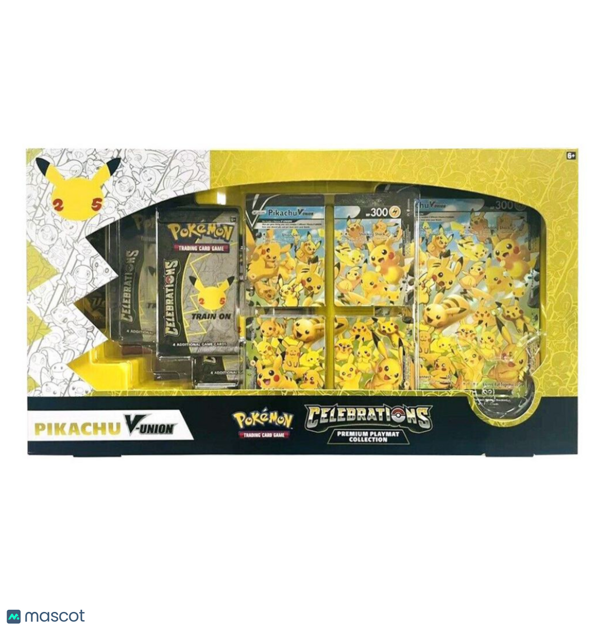 Pokemon Celebrations Premium Playmat Collection Pikachu V-Union