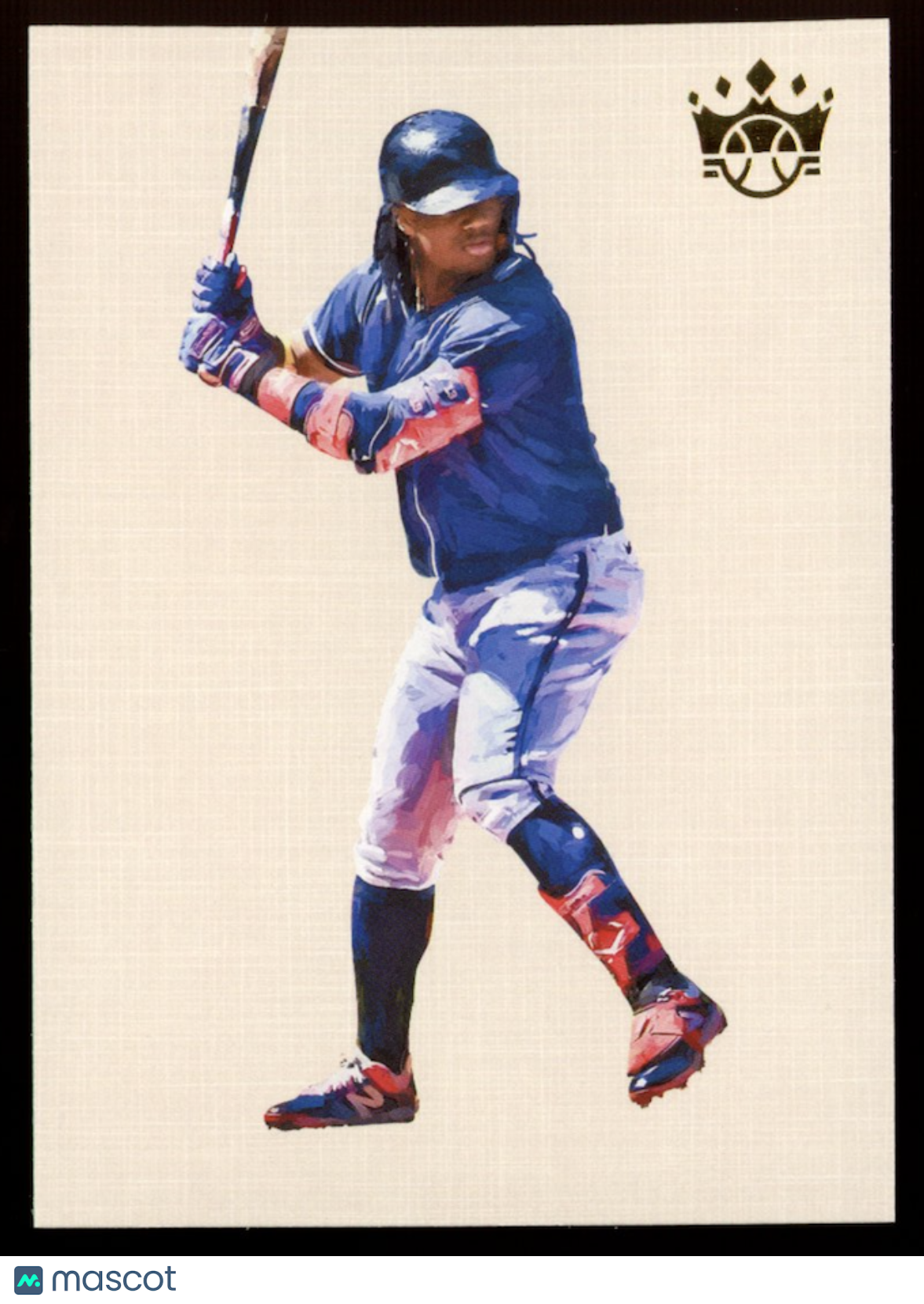 RONALD ACUNA JR. 2021 Panini Diamond Kings Blank Slate Case Hit SSP Braves #BS14