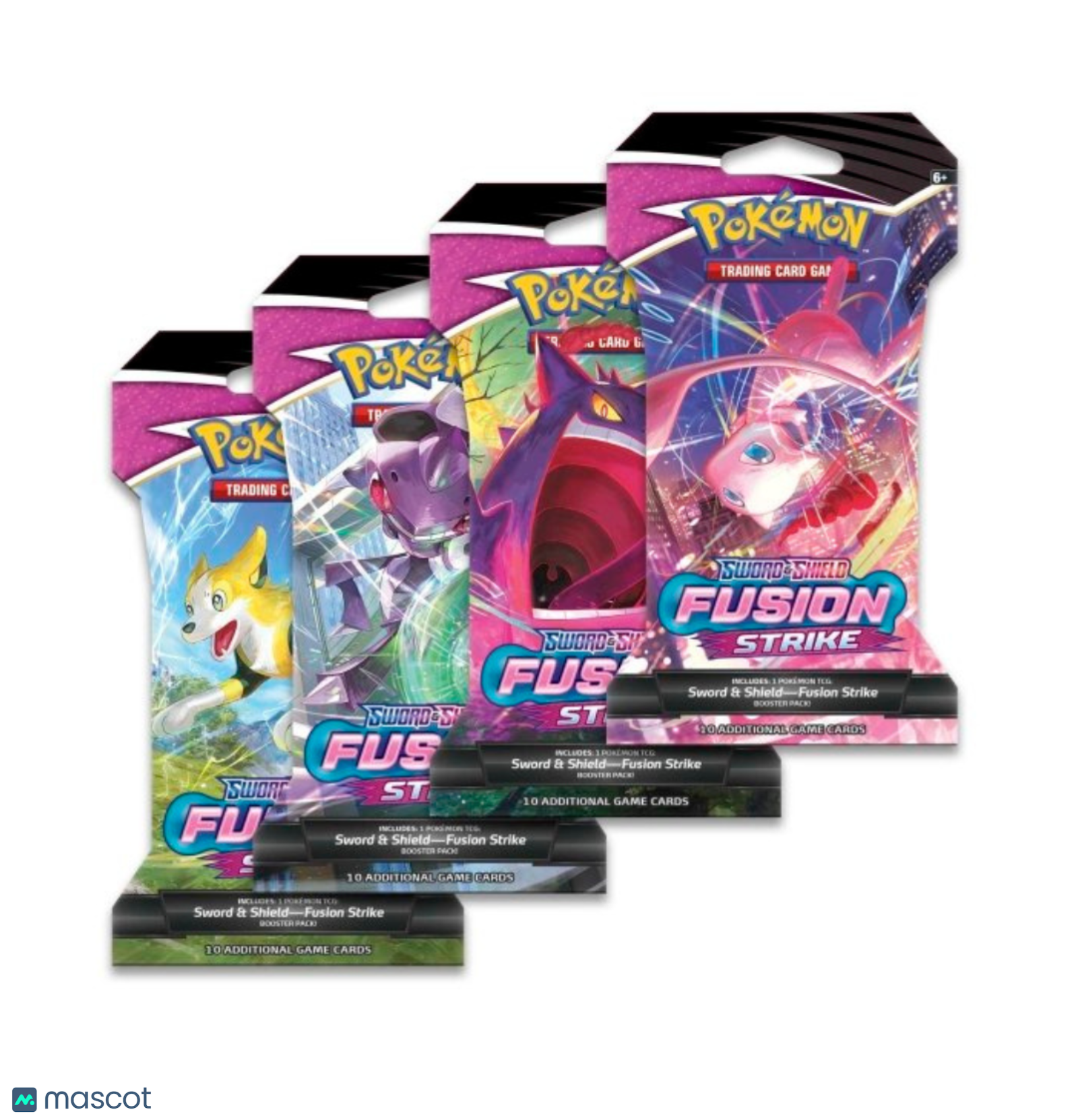Pokemon Sword & Shield Fusion Strike Sleeved Booster Pack