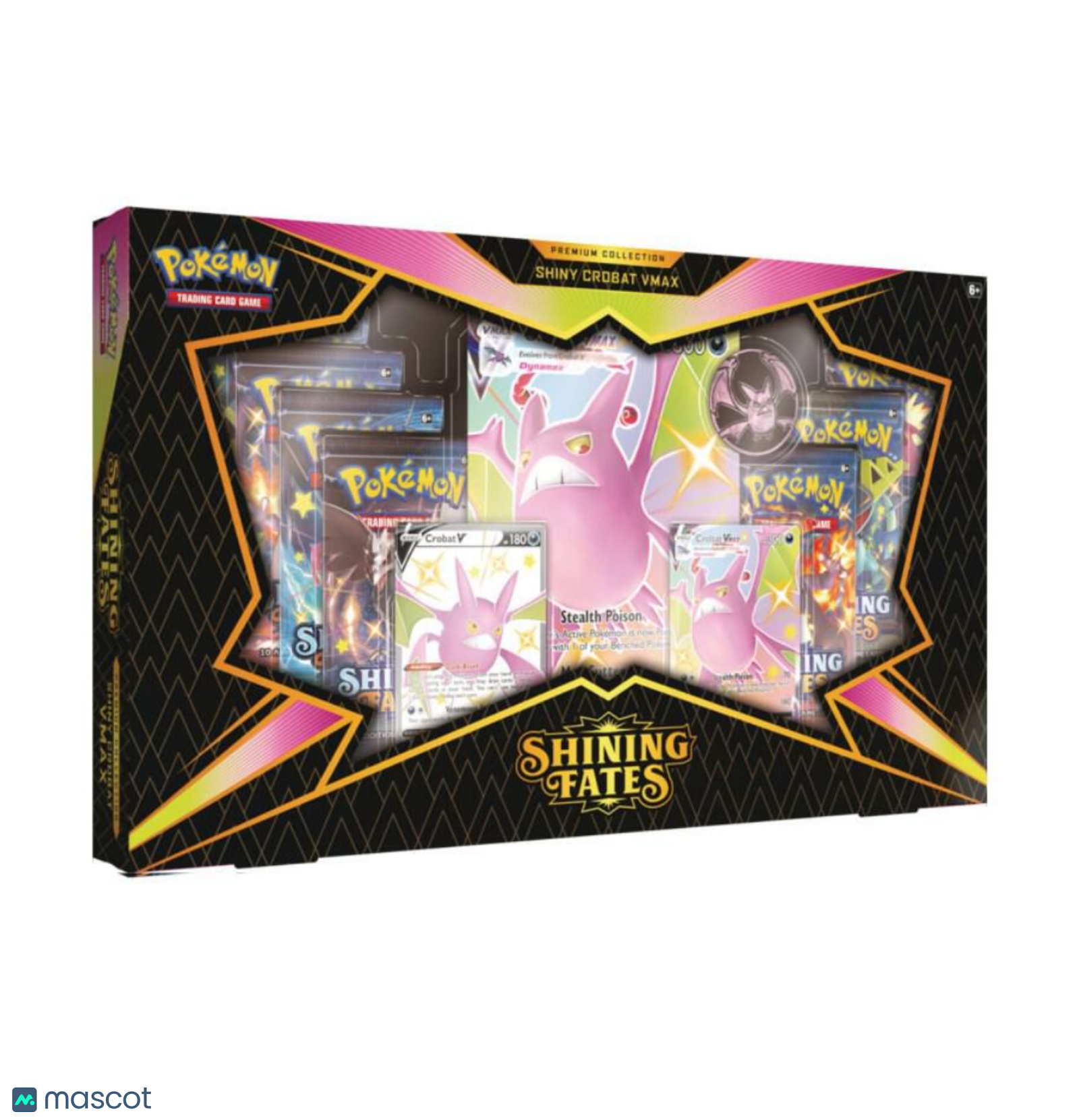 Pokemon Shining Fates Premium Collection [Shiny Crobat]
