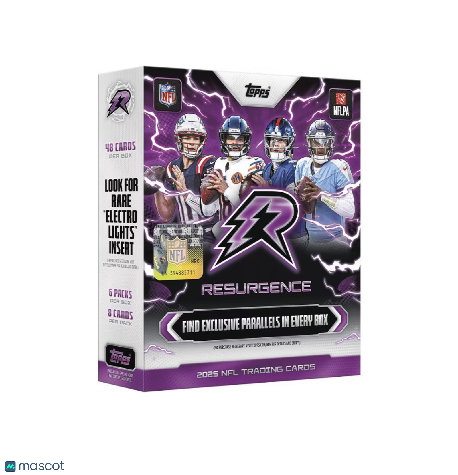 2025 Topps Resurgence Football Mega Box