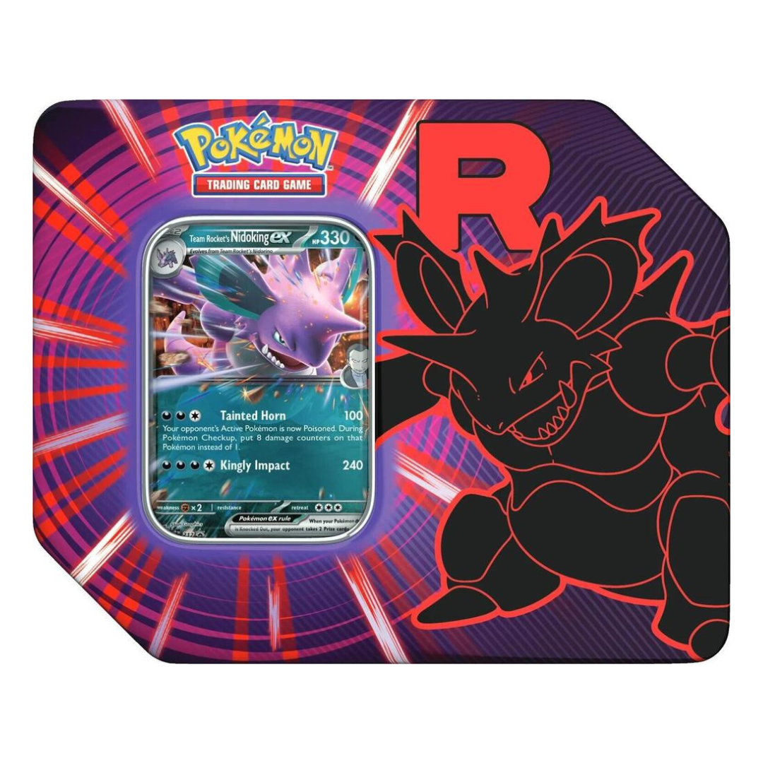 Pokemon Destined Rivals Team Rocket Tin