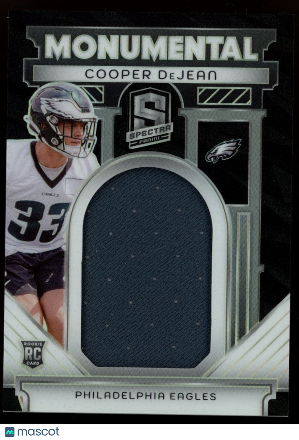 COOPER DEJEAN 2024 Panini Spectra Monumental Rookie Patch /99 #MM-CDN Eagles