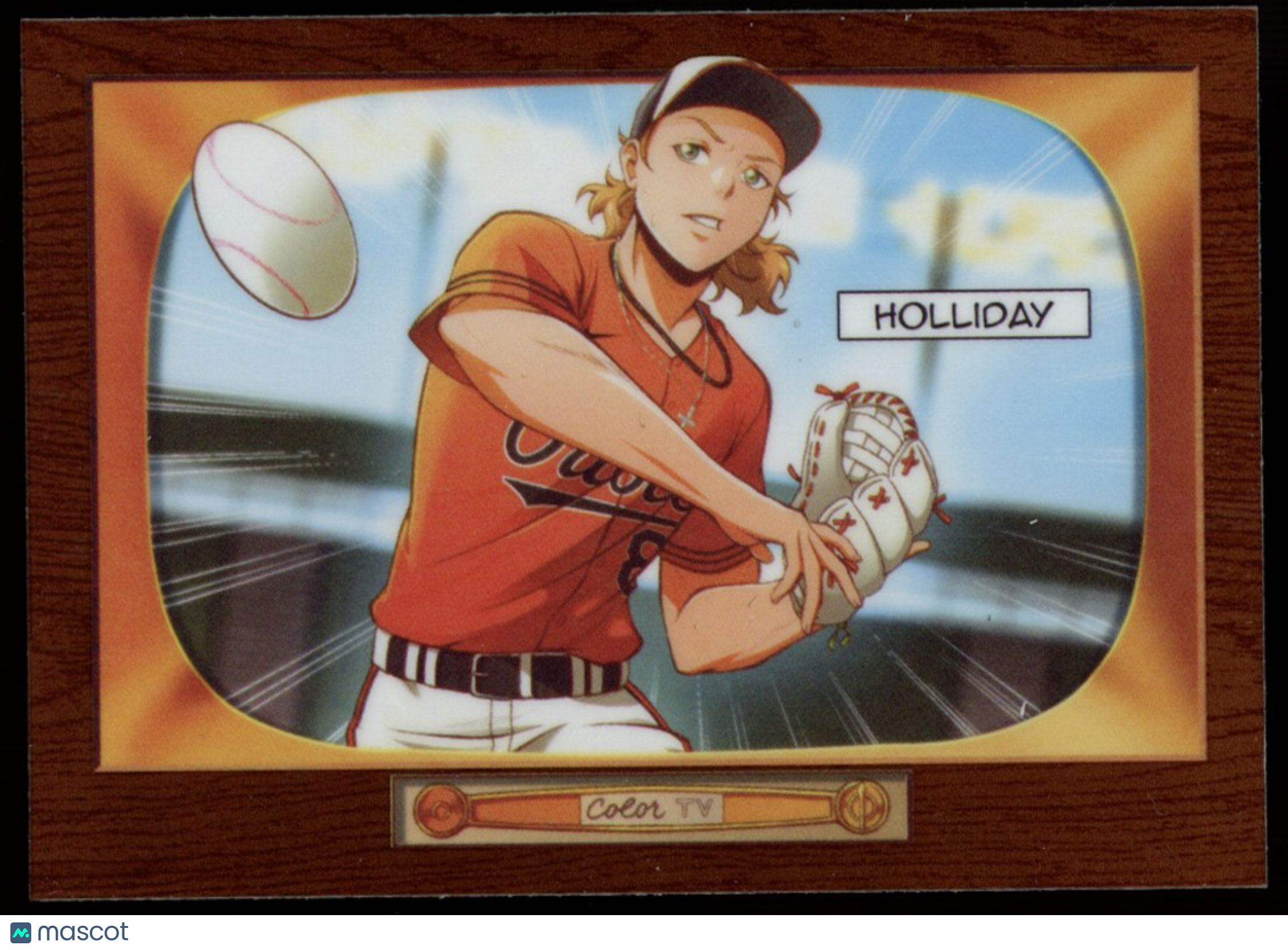 JACKSON HOLLIDAY 2024 Bowman '55 Anime Prospect Case Hit Orioles #BA-6
