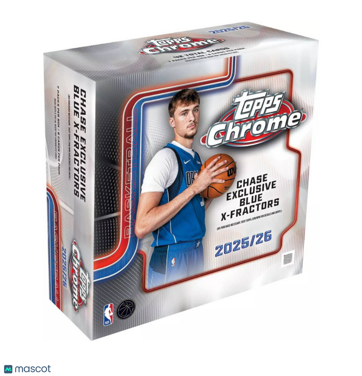 2025-26 Topps Chrome Basketball Mega Box