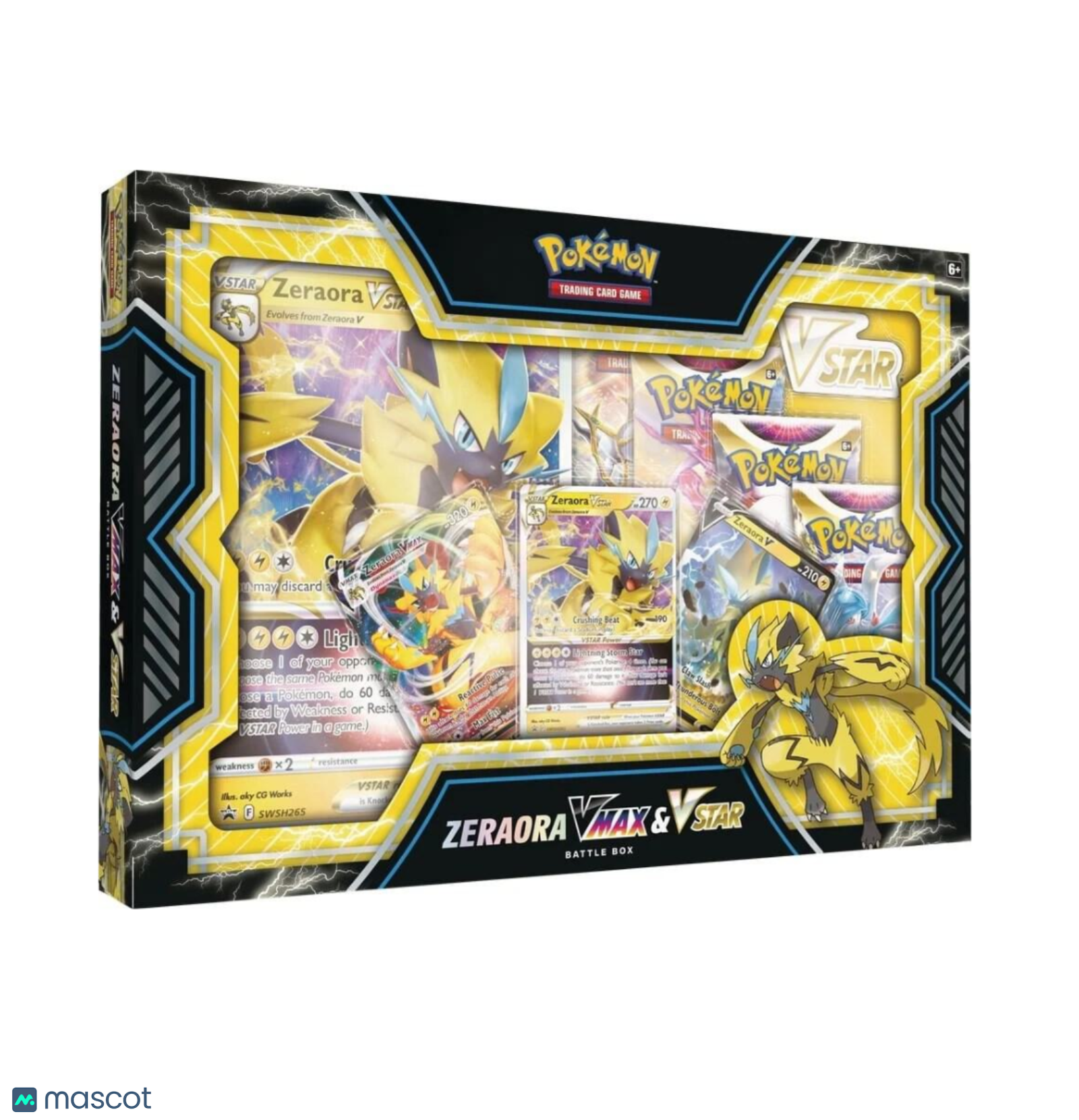 Pokemon Zeraora VMAX & VSTAR Battle Box