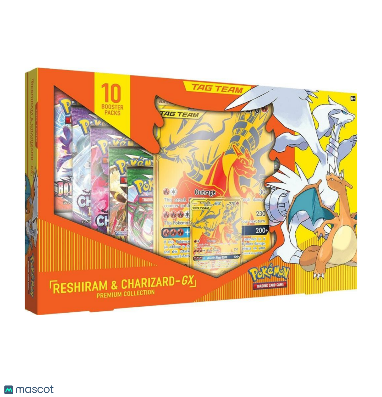 Pokemon Reshiram & Charizard GX Premium Collection