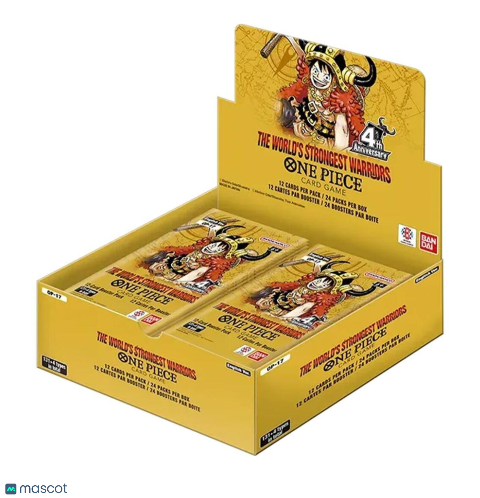 One Piece The World's Strongest Warriors Booster Box OP-17
