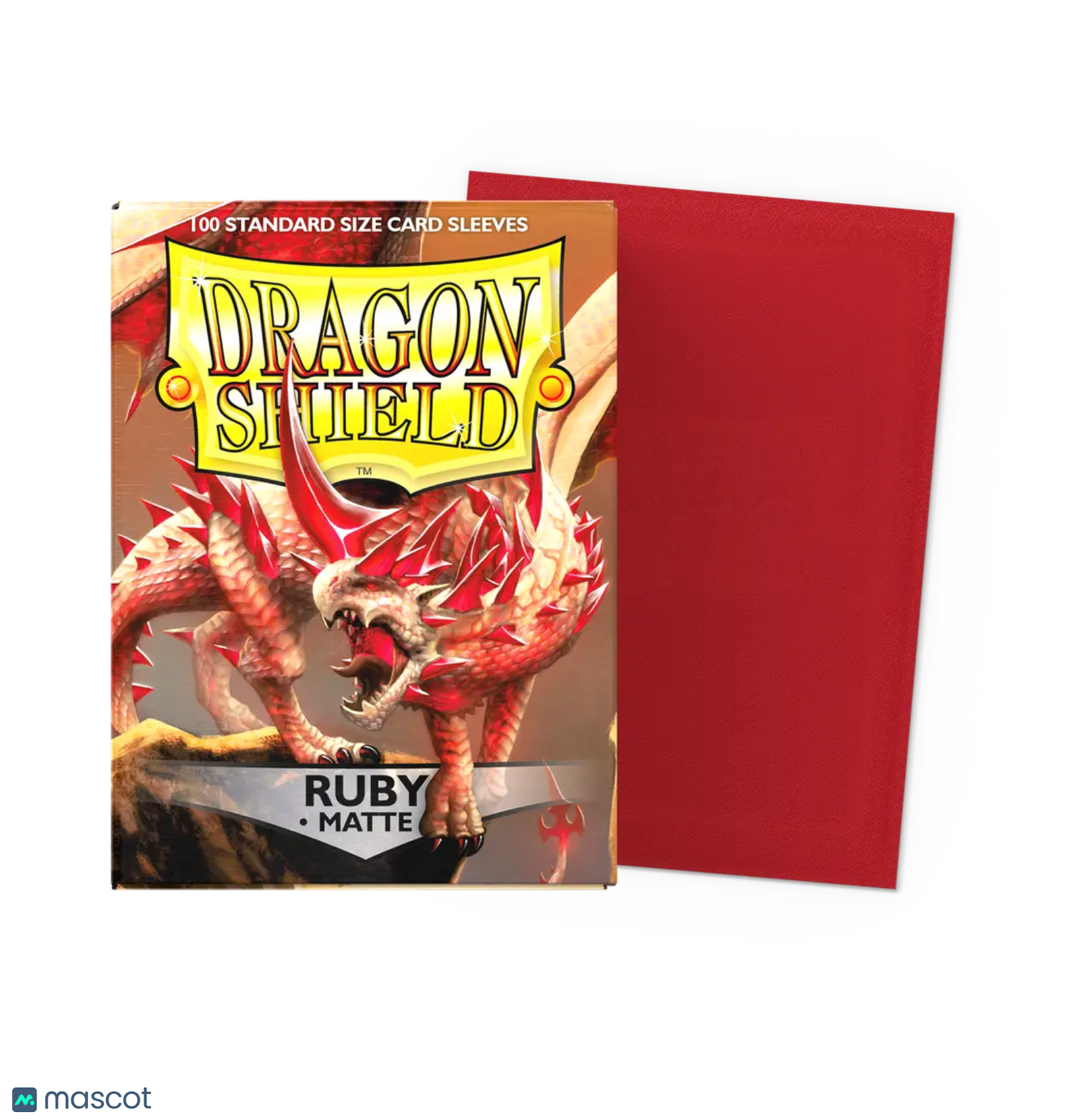 Dragon Shield Ruby Matte Sleeves