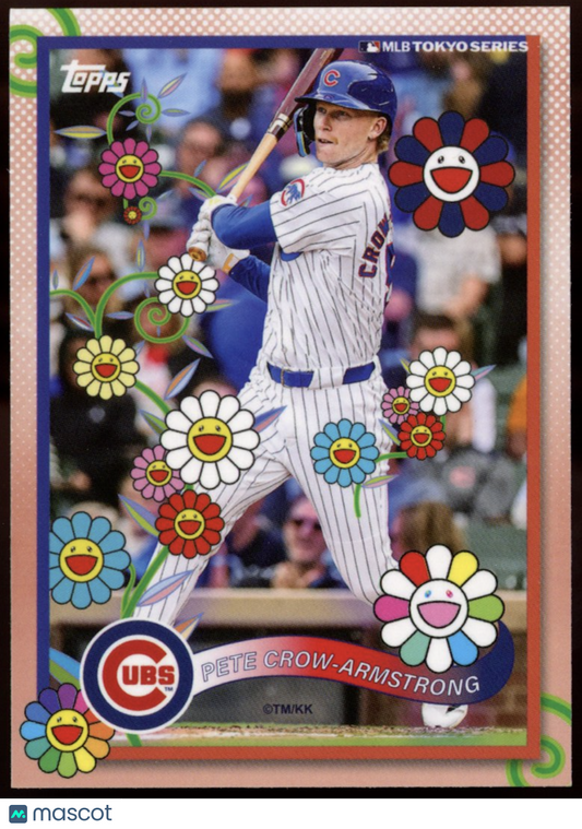 PETE CROW-ARMSTRONG 2025 Topps MLB Tokyo Series #16 Takashi Murakami Cubs