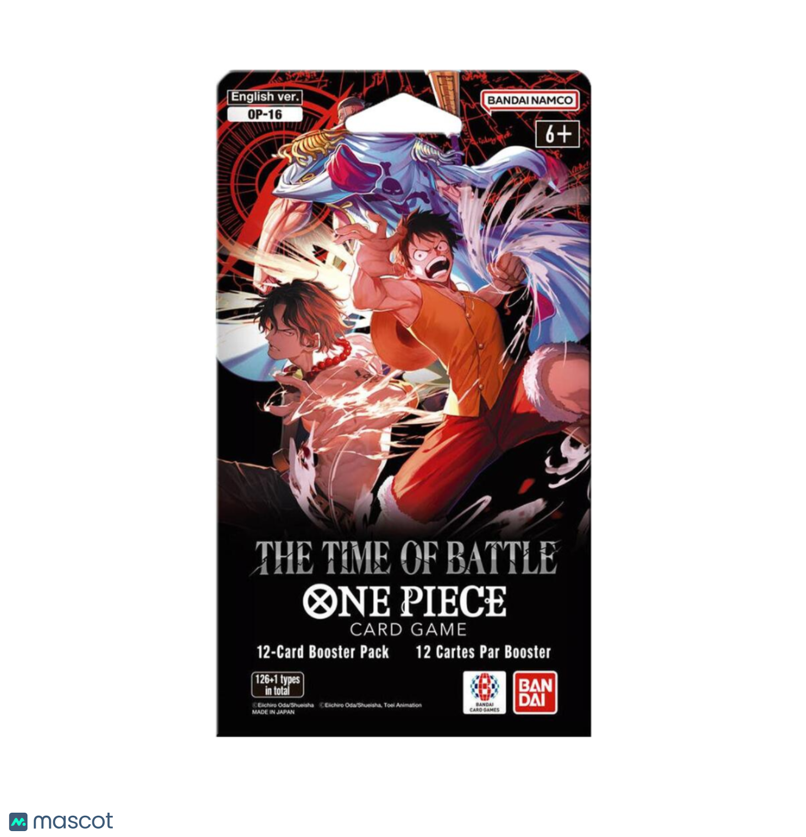 One Piece Card Game OP-16 The Time Of Battle Sleeved Booster Pack