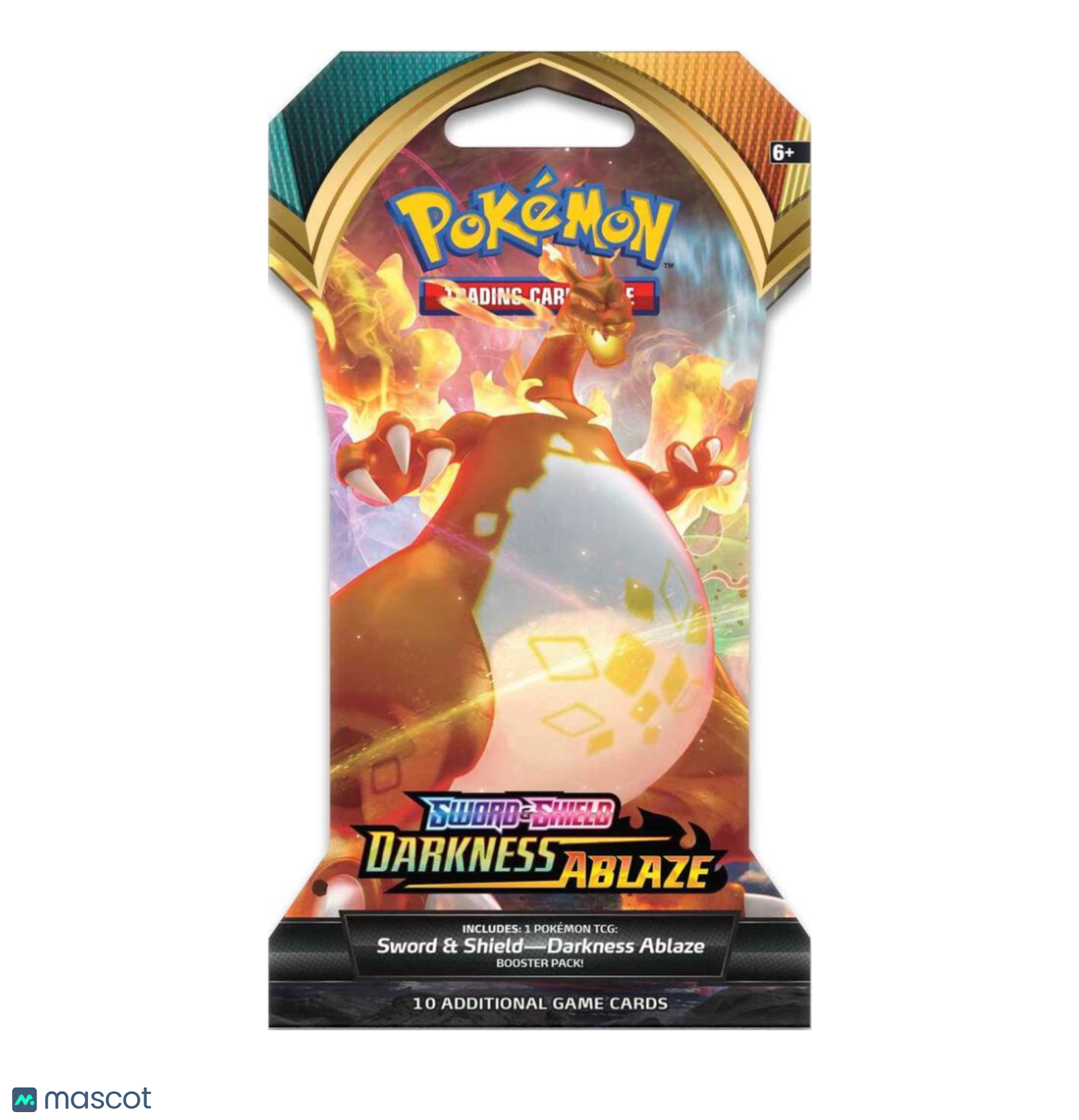 Pokemon Darkness Ablaze Sleeved Booster Pack