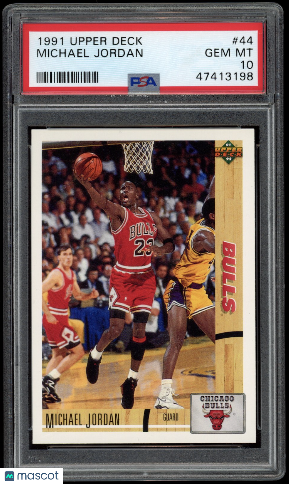MICHAEL JORDAN 1991 Upper Deck #44 PSA 10 Chicago Bulls