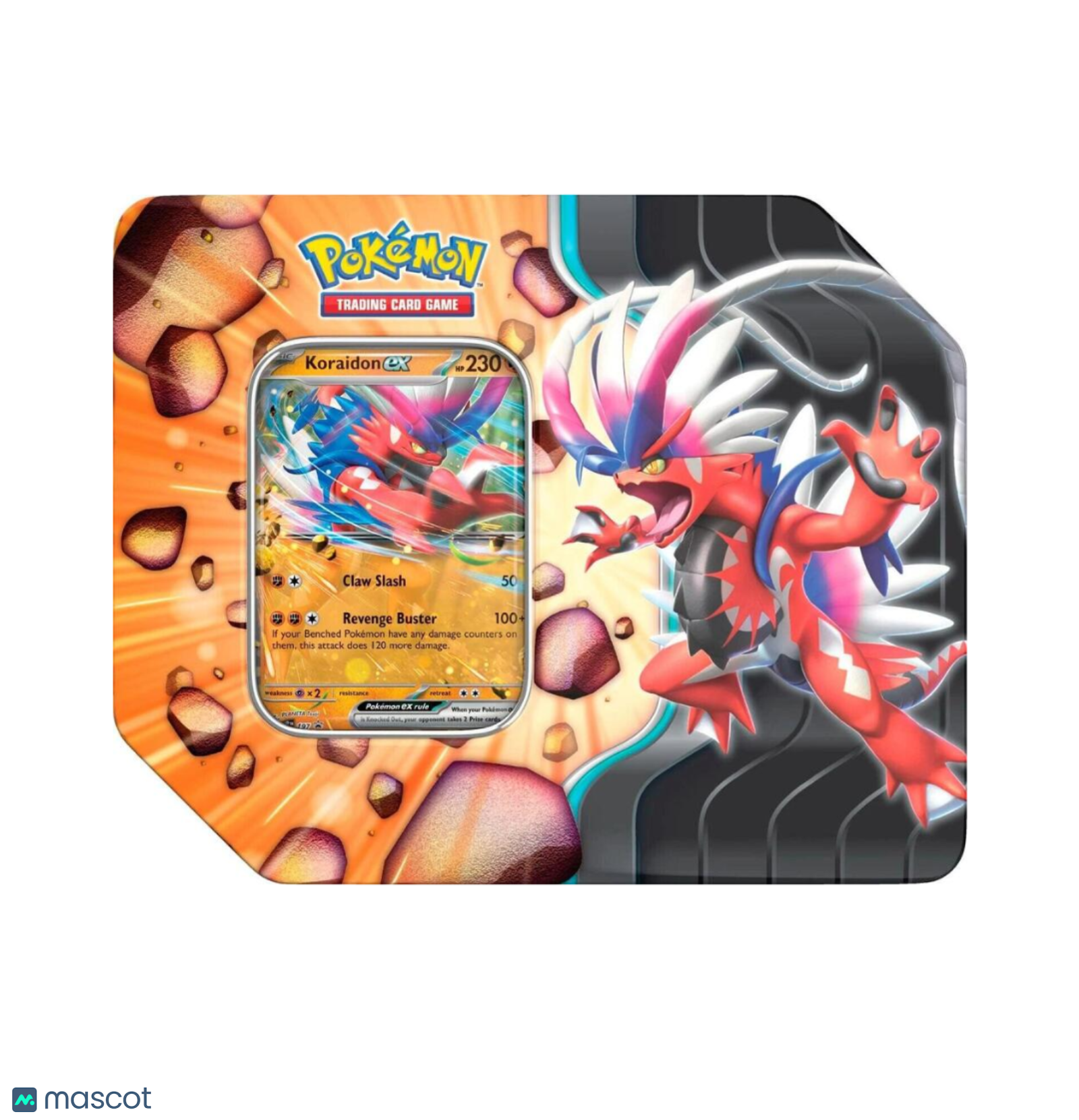 Pokemon Slashing Legends Tin Koraidon EX