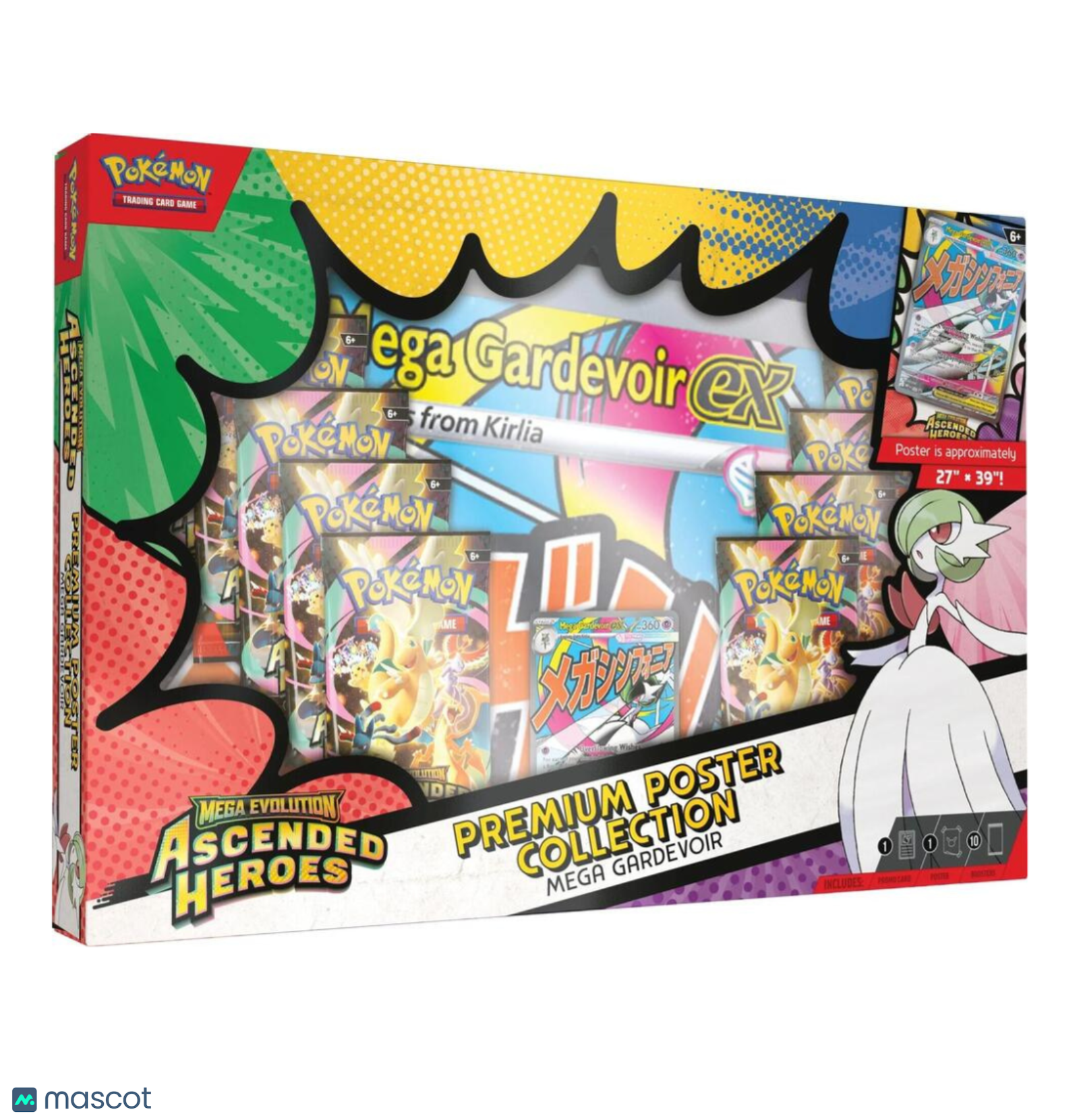 Pokemon Ascended Heroes Premium Poster Collection: Mega Gardevoir