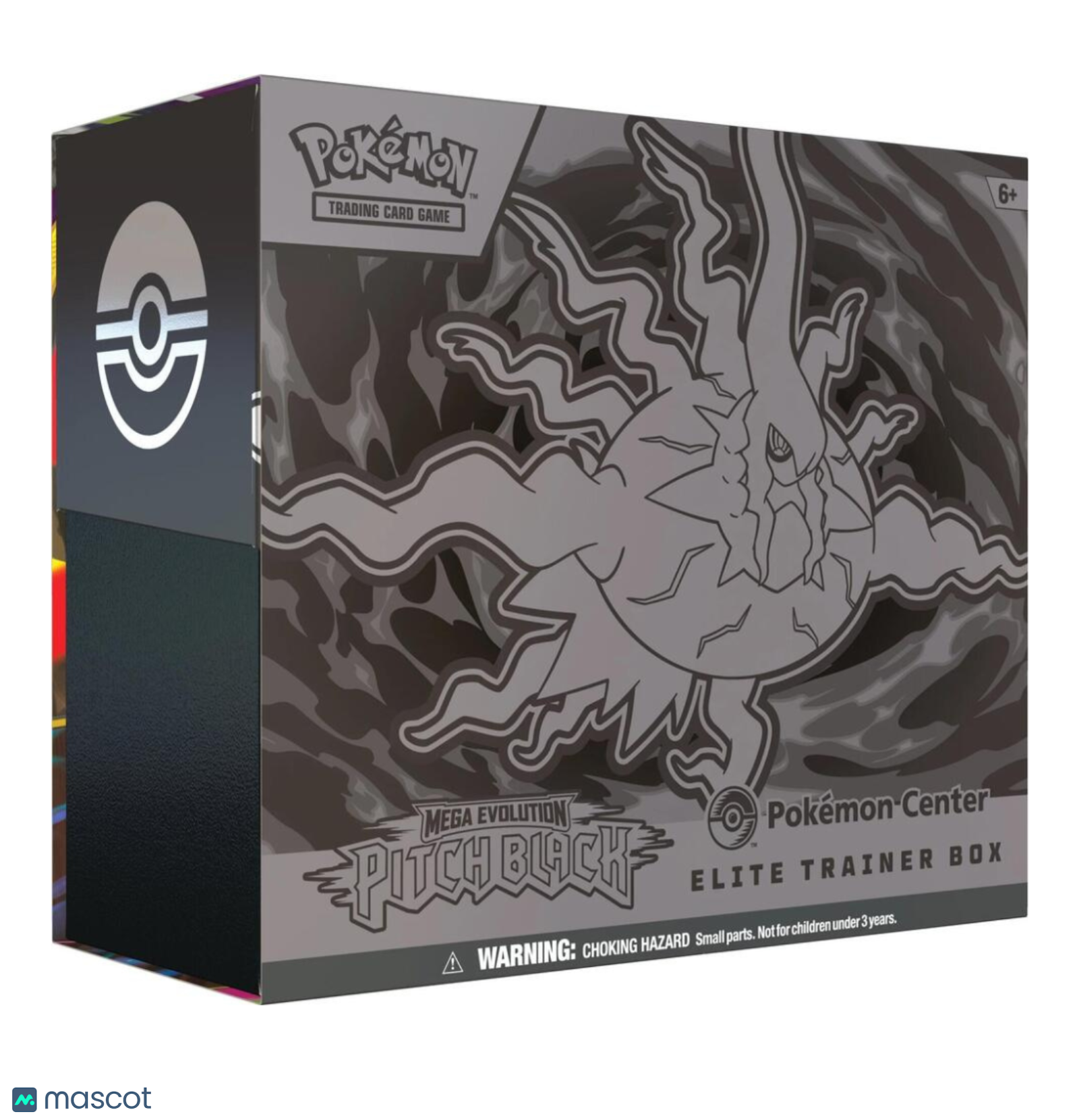 Pokemon Mega Evolution Pitch Black Pokemon Center Elite Trainer Box