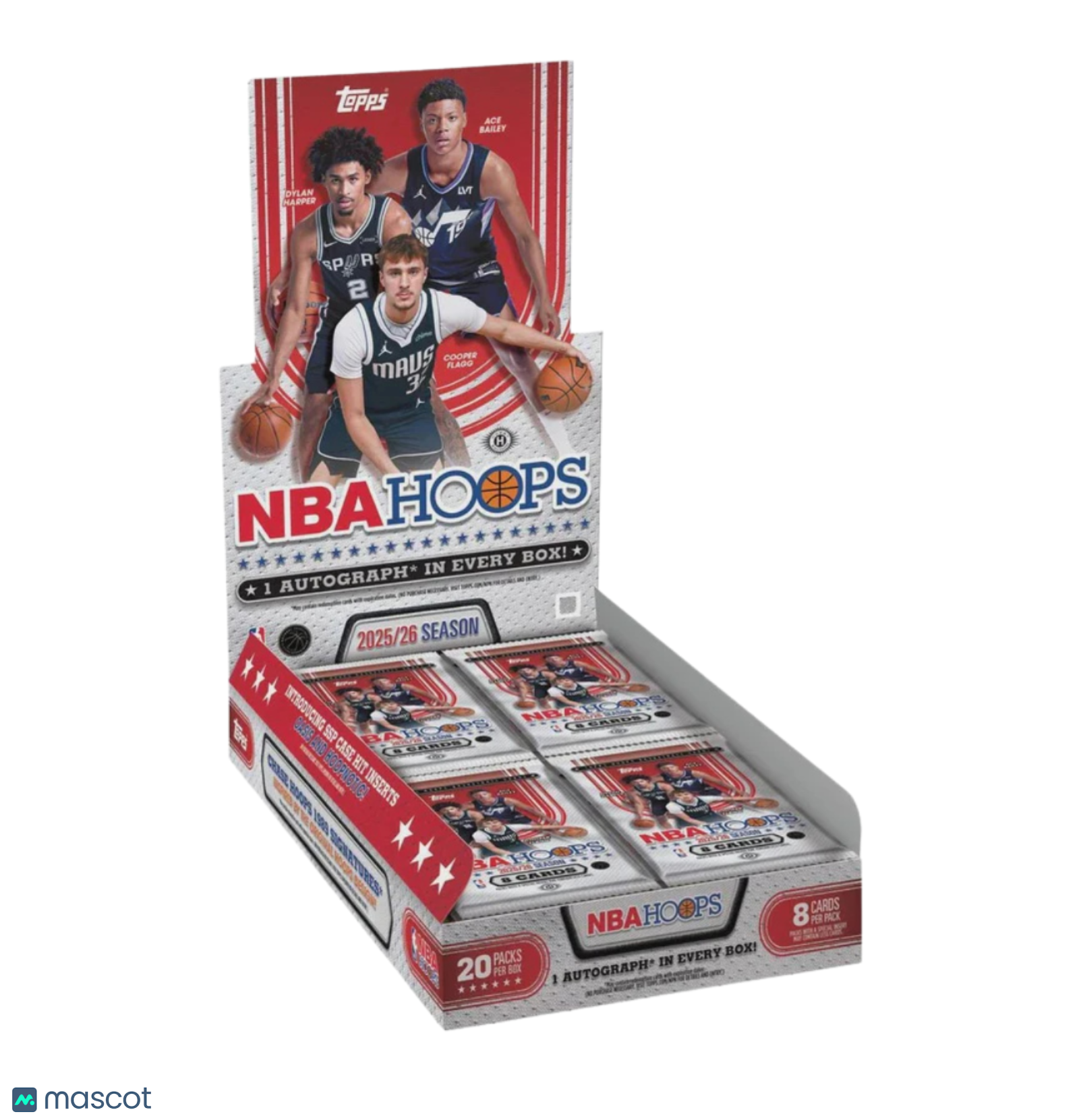 2025-26 Topps NBA Hoops Hobby Box