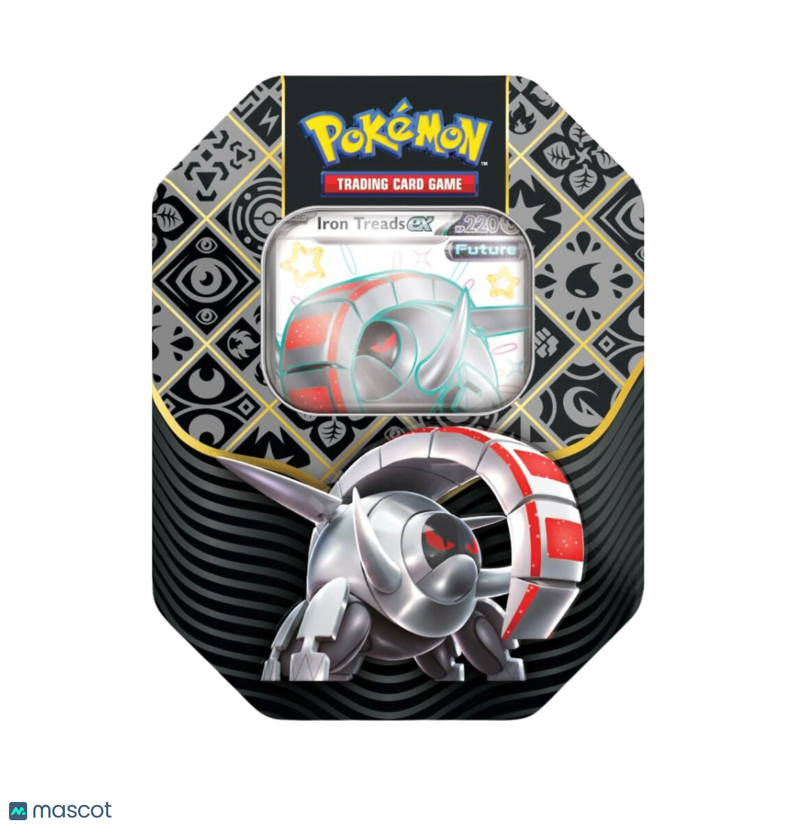 Pokemon Paldean Fates Tin Iron Treads ex