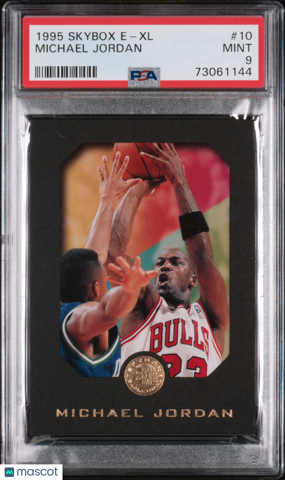 MICHAEL JORDAN 1995-96 Skybox E-XL #10 PSA 9 MINT Bulls