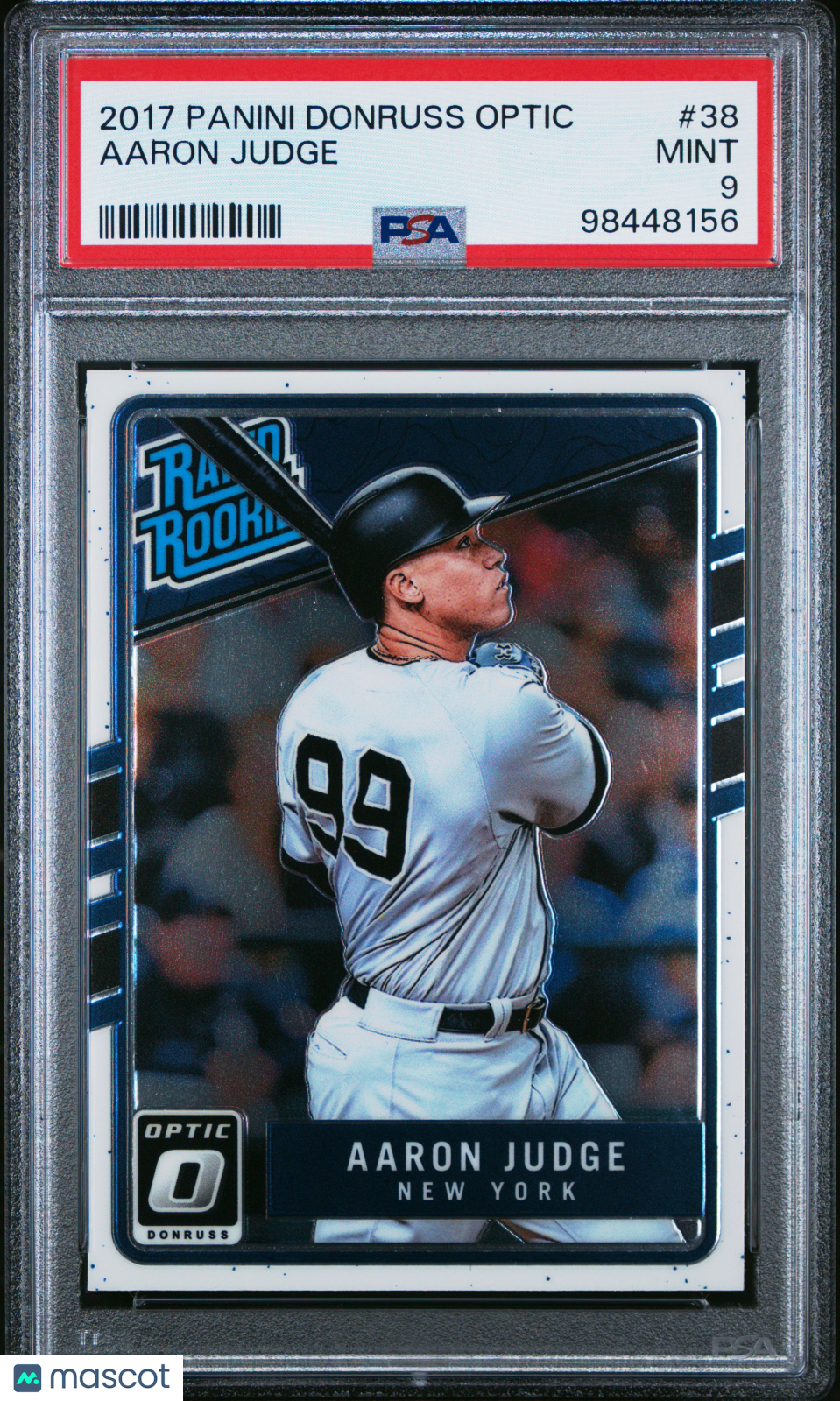 AARON JUDGE 2017 Panini Donruss Optic Rated Rookie #38 PSA 9 Yankees