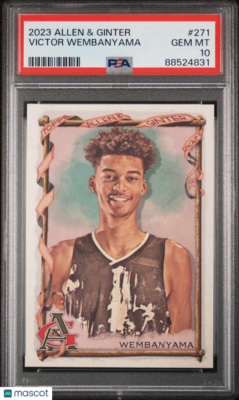 VICTOR WEMBANYAMA 2023 Topps Allen & Ginter Rookie #271 PSA 10 Spurs