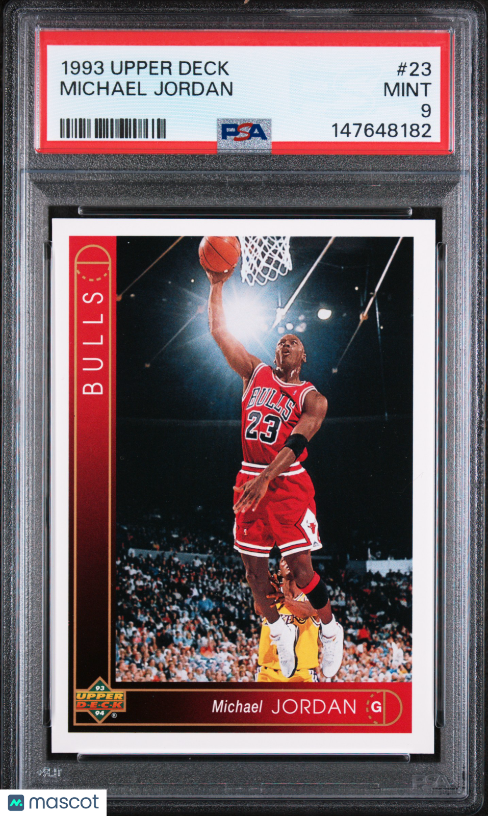 MICHAEL JORDAN 1993-94 Upper Deck Basketball #23 PSA 9 MINT Chicago Bulls