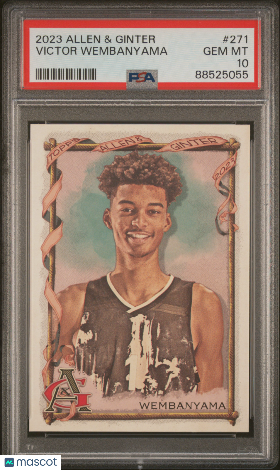 VICTOR WEMBANYAMA 2023 Topps Allen & Ginter Rookie #271 PSA 10 Spurs